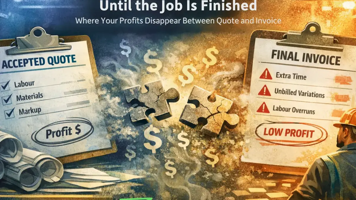 Why Your Pricing Looks Right… Until the Job Is Finished